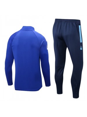 FC Porto tuta blu pantaloni da calcio tuta sportiva set collo uniforme abbigliamento da uomo kit allenamento calcio 2022-2023