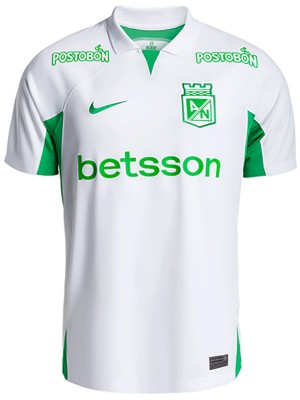Atlético Nacional maglia da trasferta uniforme da calcio seconda maglia da calcio per abbigliamento sportivo da uomo 2024-2025