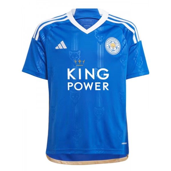 Leicester City maglia da casa del divisa da calcio da uomo prima maglia sportiva da calcio 2023-2024