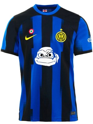 Inter milan Ninja turtle maglia da casa uniforme da calcio maglia sportiva da uomo speciale kit da calcio 2023-2024
